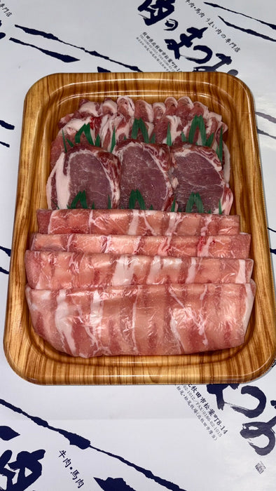 桃豚ロース3種セット（冷蔵）1kg