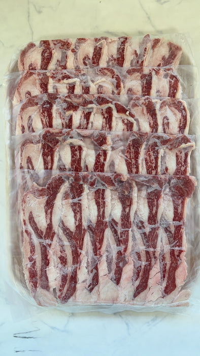 秋田県産馬肉バラスライス500g